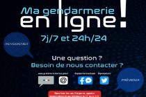 Le saviez vous? Contacter la gendarmerie via internet, c’est possible 24h/24 !