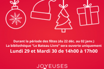 Fermeture de la bibliothèque