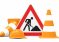 Travaux sur la route blanche